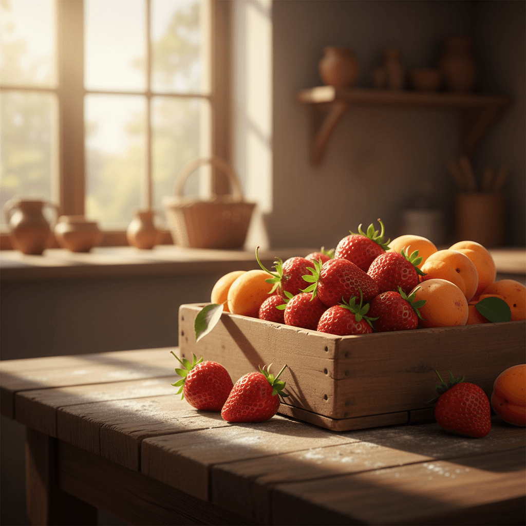 Fruits mûrs et légèrement abîmés triés à la main sur une table en bois